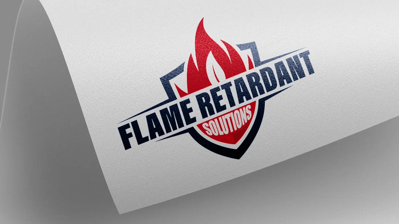 Flame Retardant Solutions logo branding