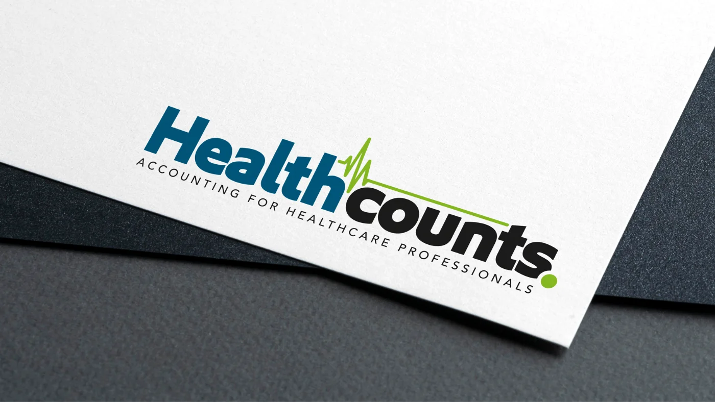 Healthcounts logo branding