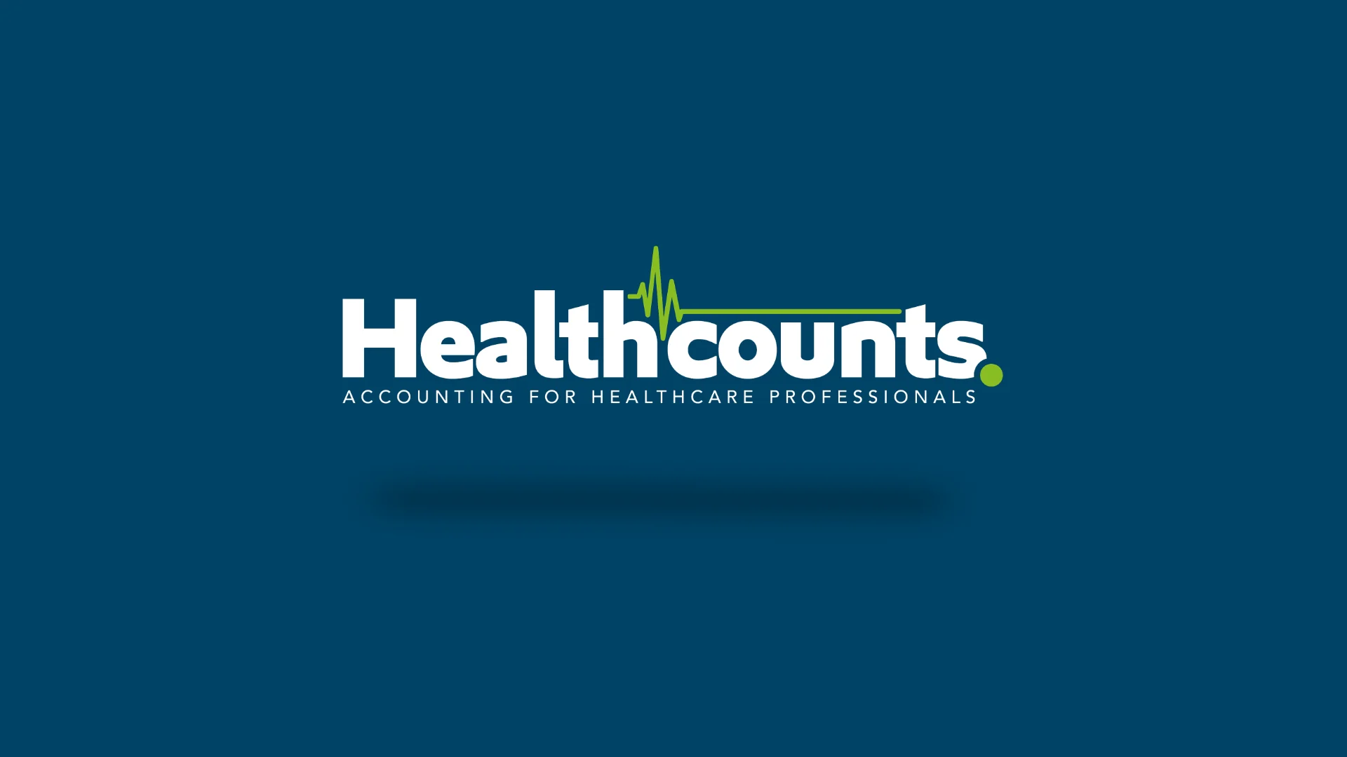 Healthcounts logo branding