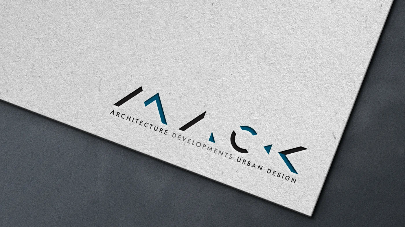 MACK Architecture Developments Urban Design embossed logo on white paper
