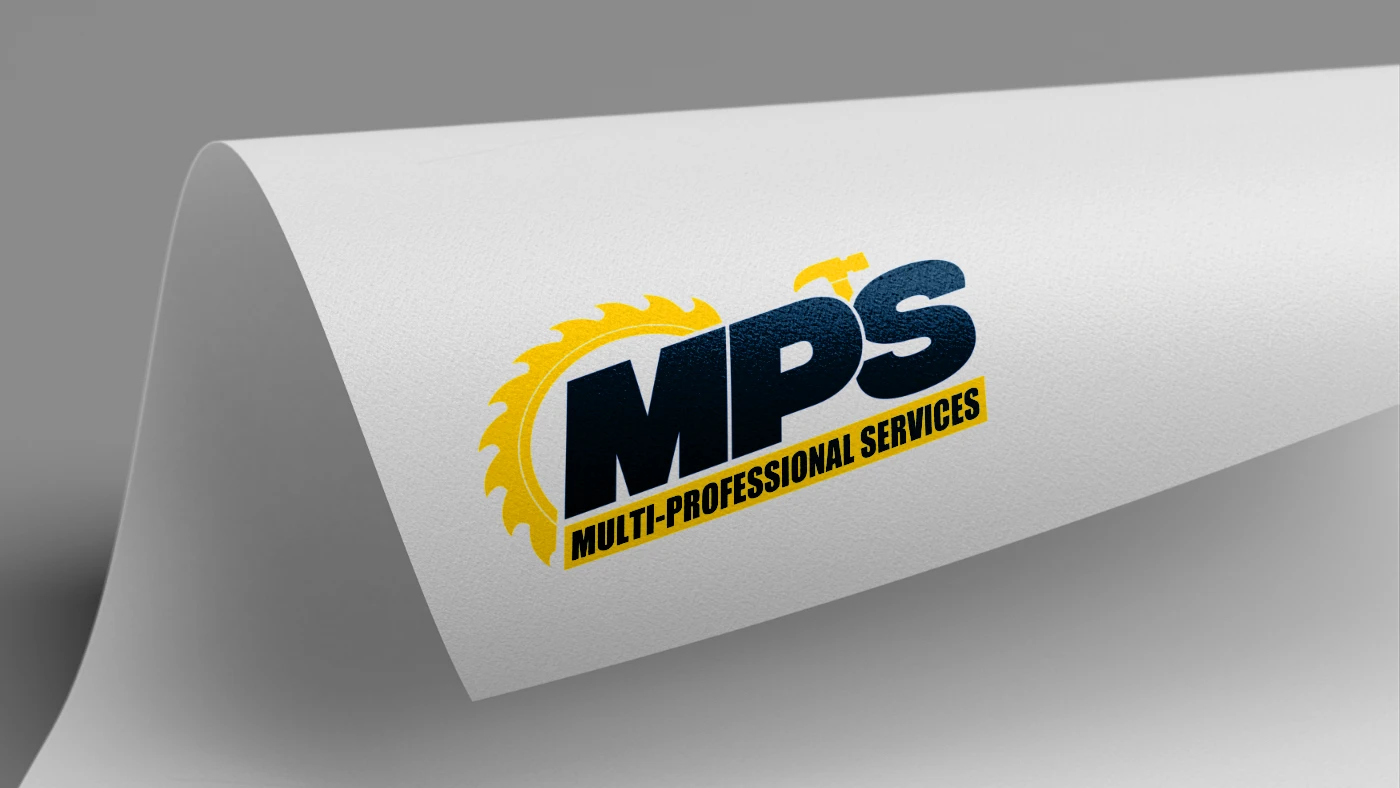 MPS - Multi-Professional Services logo overlayed on a rolled white piece of paper