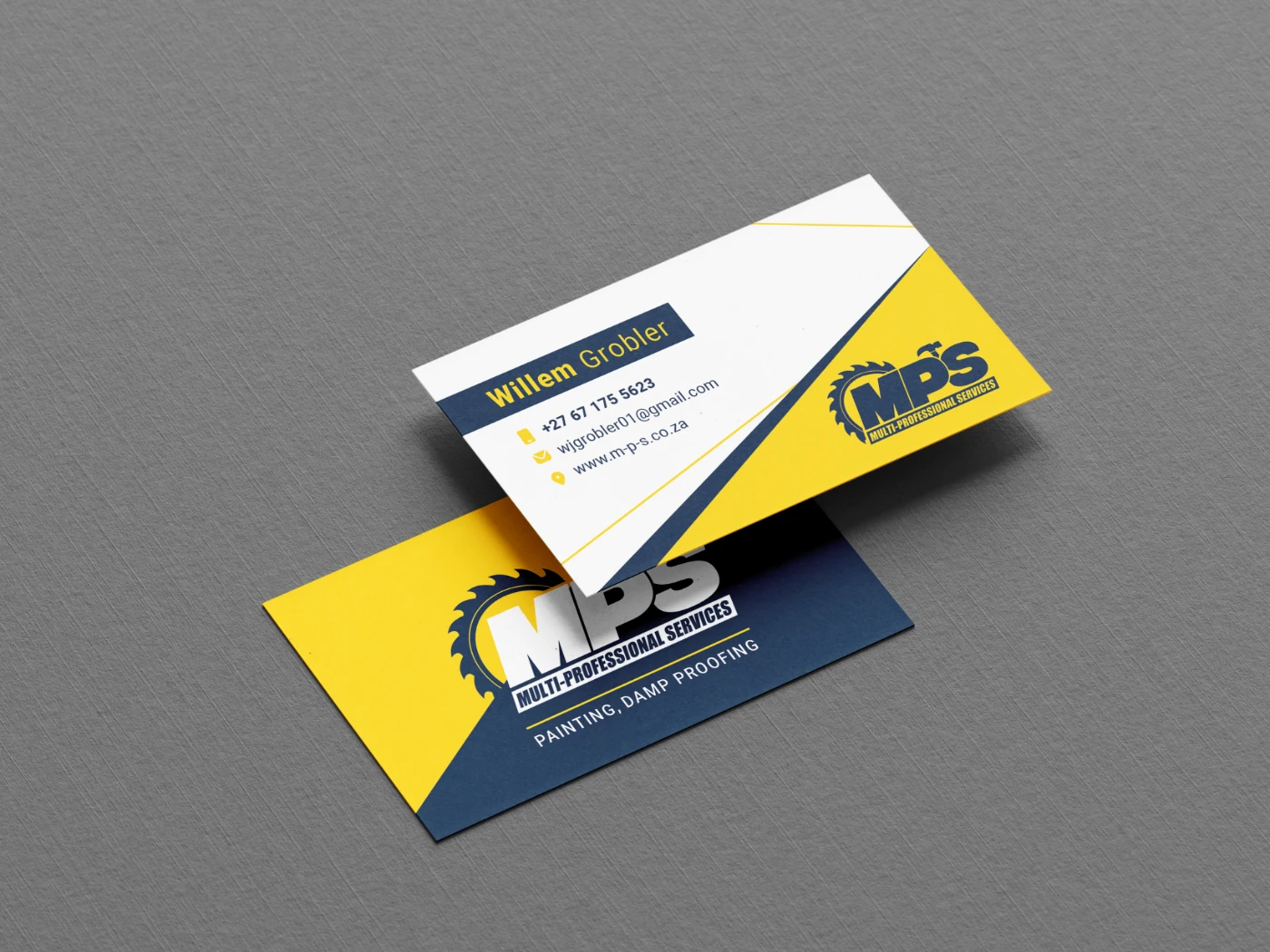 MPS Multi-Professional Services Business Cards