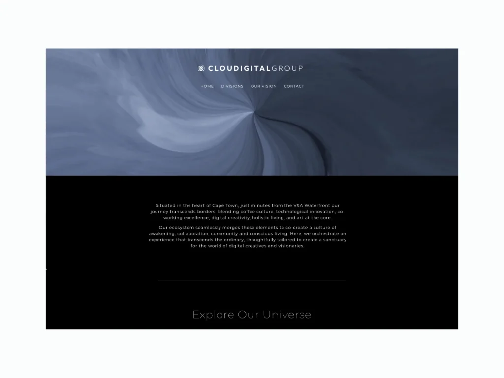 Cloudigital Group website thumnail
